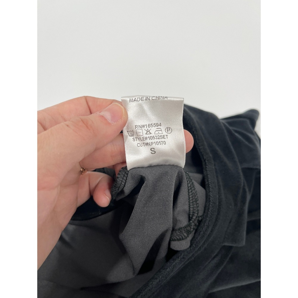 Y2K Womens Micro Mini Skirt S Grey Pleated Whimsigoth Dark Fairy Grunge Feminine - Picture 4 of 7